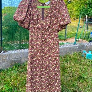 Anthropology Moon River Maxi Dress S